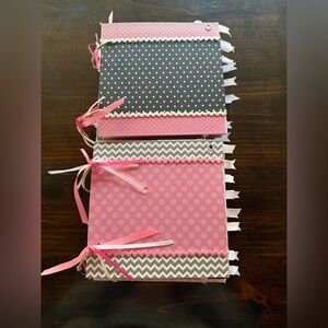 Set of 2 Handmade Photo Ready 6x6 Memory Books